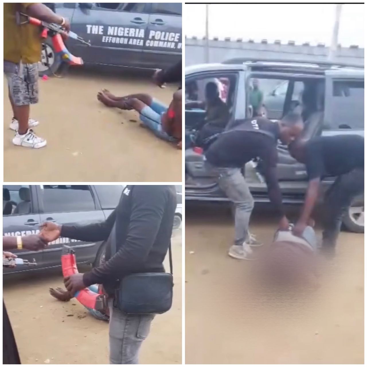 Activist Harrison Gwamnishu demands arrest of two civilians who assisted ASP Nuhu during the F@tal Sho@ting of 28 year old suspect in Delta state (video)